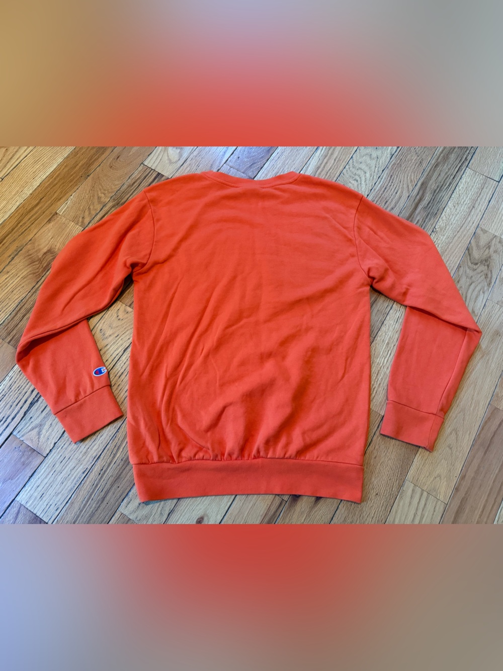 Champion Syracuse University Orange Crewneck Sweatshirt Men’s Size SMALL - Picture 4 of 11